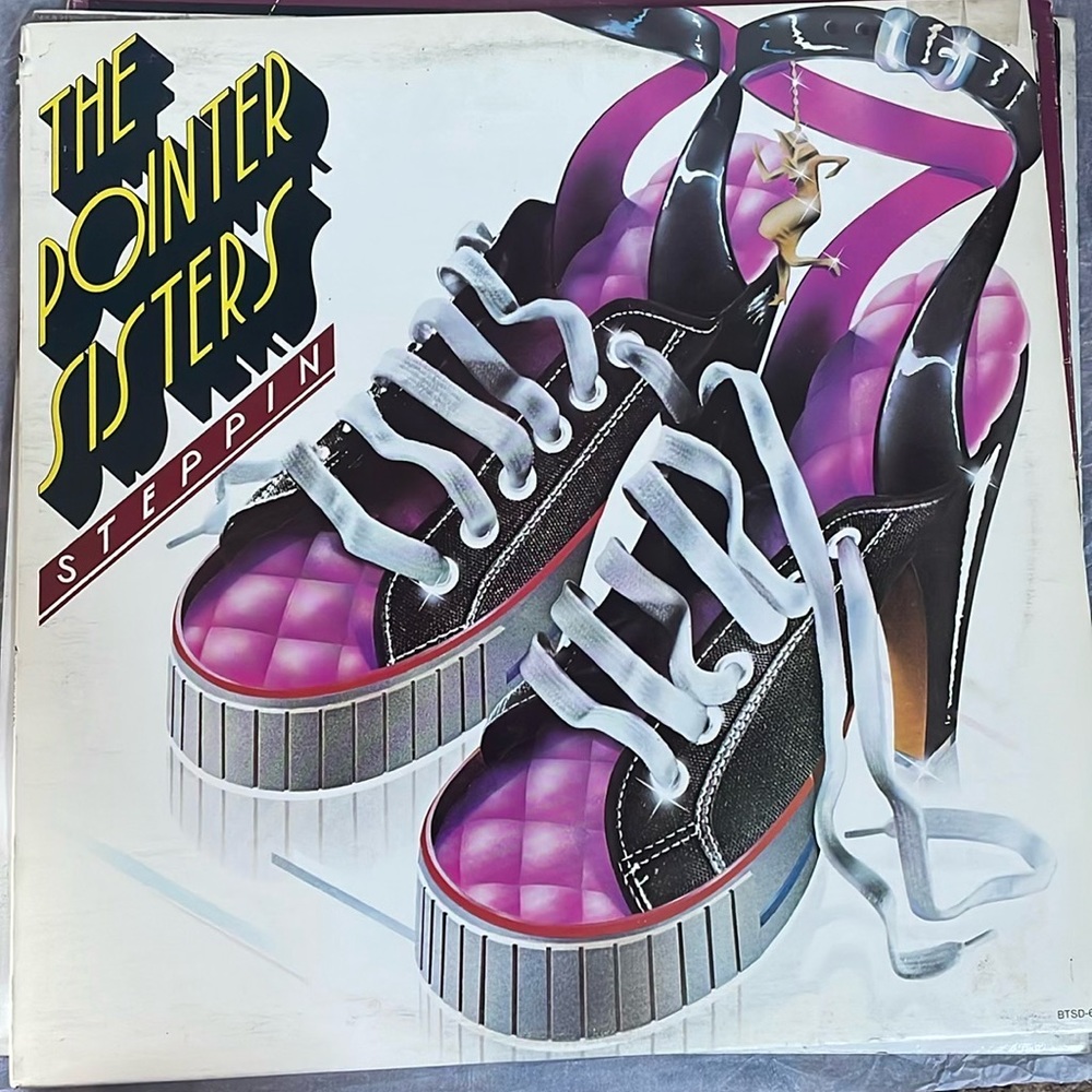Pointer Sisters Steppin Vinyl Record